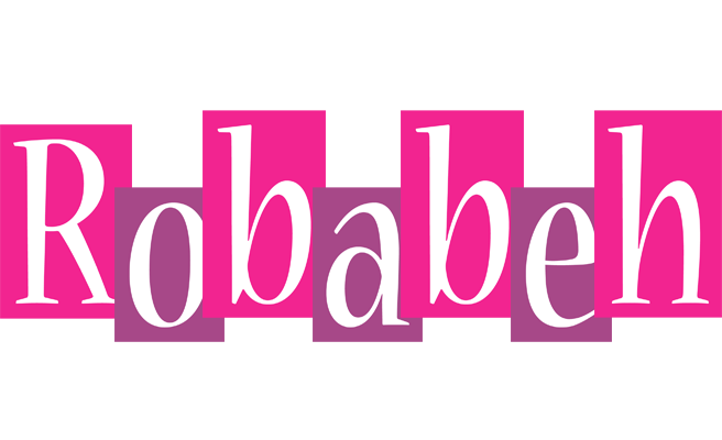 Robabeh whine logo
