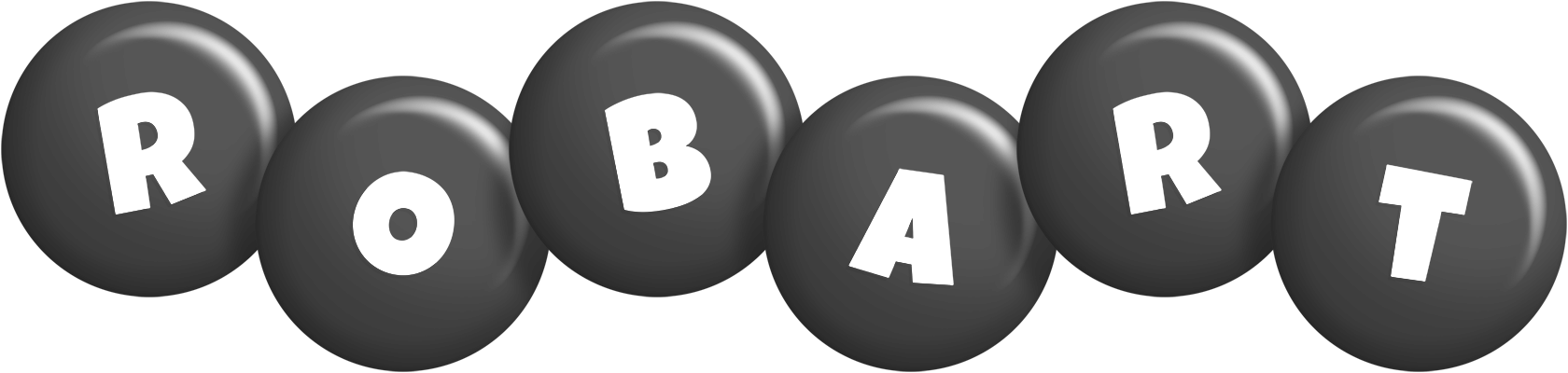 Robart candy-black logo