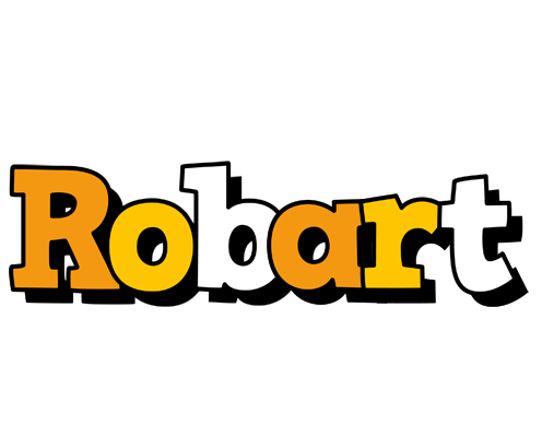 Robart cartoon logo