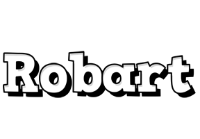 Robart snowing logo