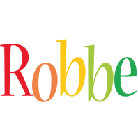 Robbe birthday logo