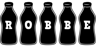 Robbe bottle logo