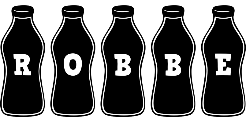 Robbe bottle logo