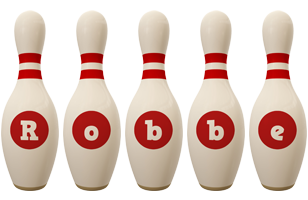 Robbe bowling-pin logo
