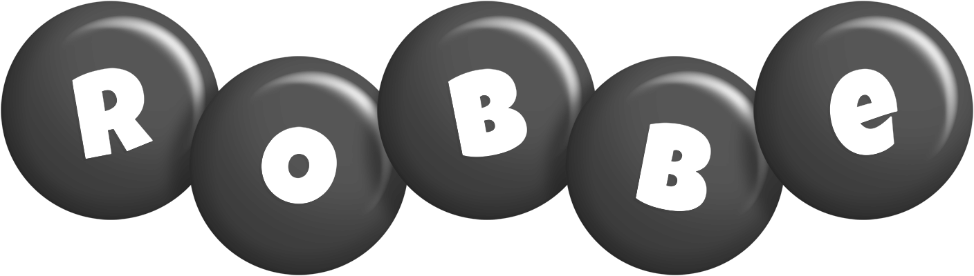 Robbe candy-black logo