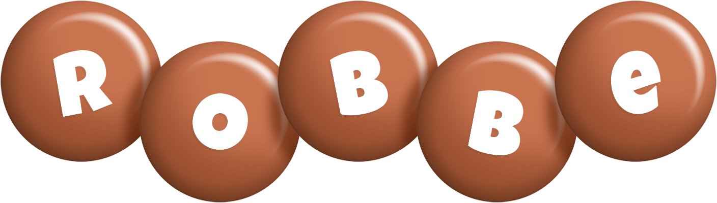 Robbe candy-brown logo