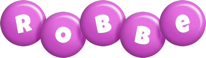 Robbe candy-purple logo