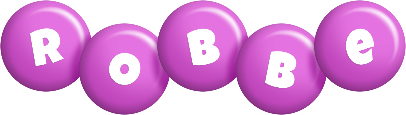 Robbe candy-purple logo