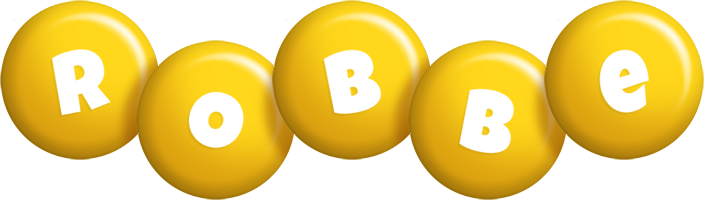 Robbe candy-yellow logo