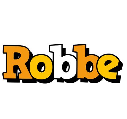 Robbe cartoon logo
