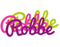 Robbe flowers logo