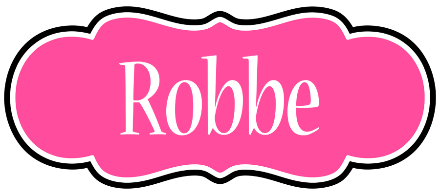 Robbe invitation logo
