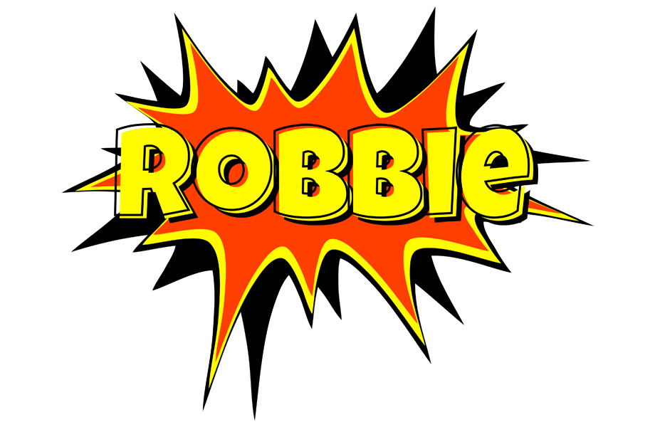 Robbie bazinga logo