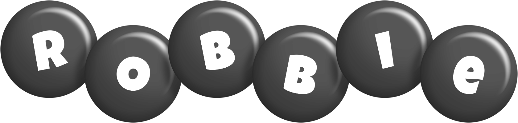 Robbie candy-black logo