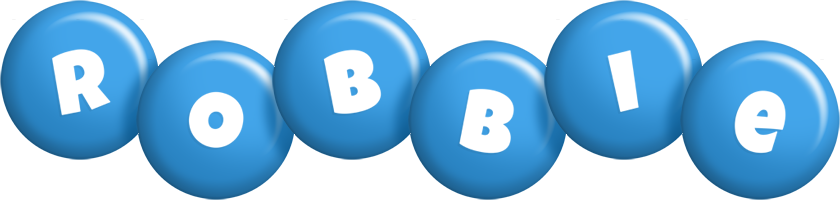 Robbie candy-blue logo