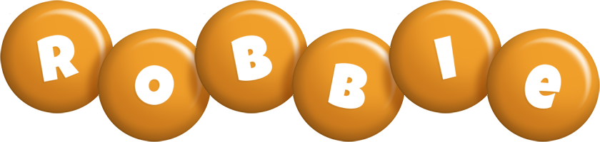 Robbie candy-orange logo