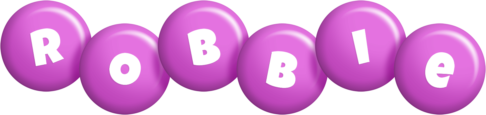 Robbie candy-purple logo