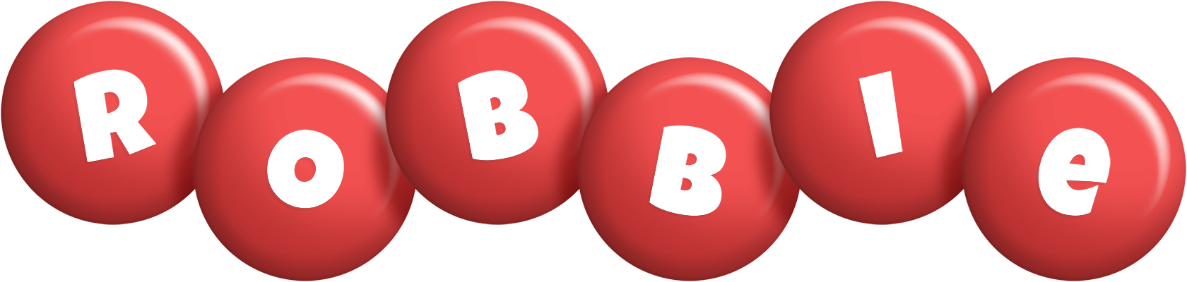 Robbie candy-red logo