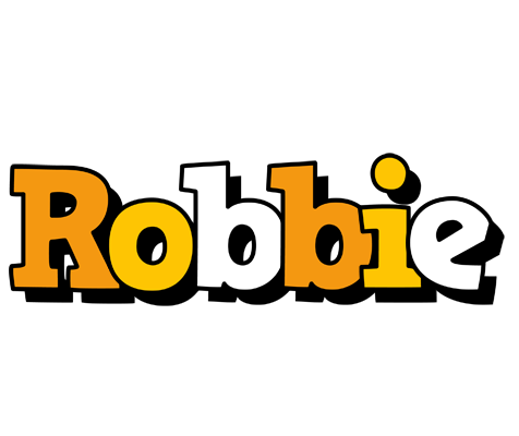 Robbie cartoon logo
