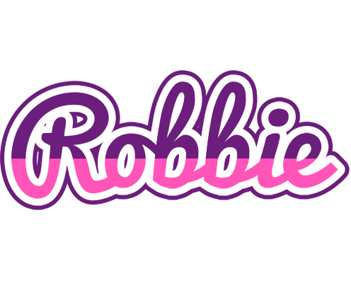 Robbie cheerful logo