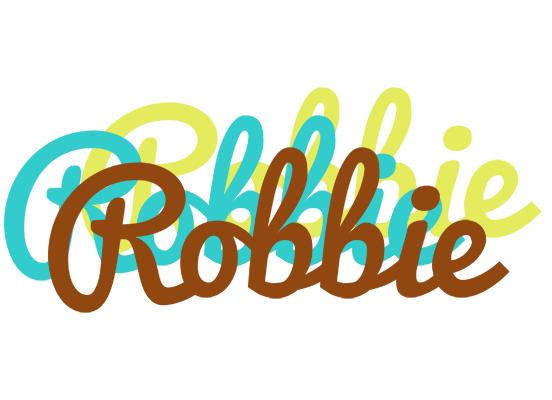 Robbie cupcake logo