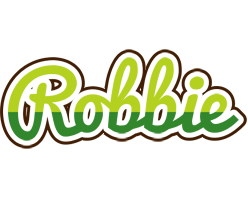 Robbie golfing logo
