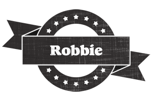 Robbie grunge logo