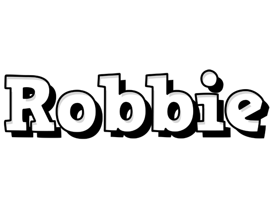 Robbie snowing logo