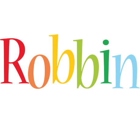 Robbin birthday logo