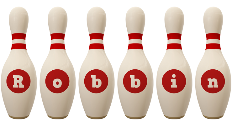 Robbin bowling-pin logo