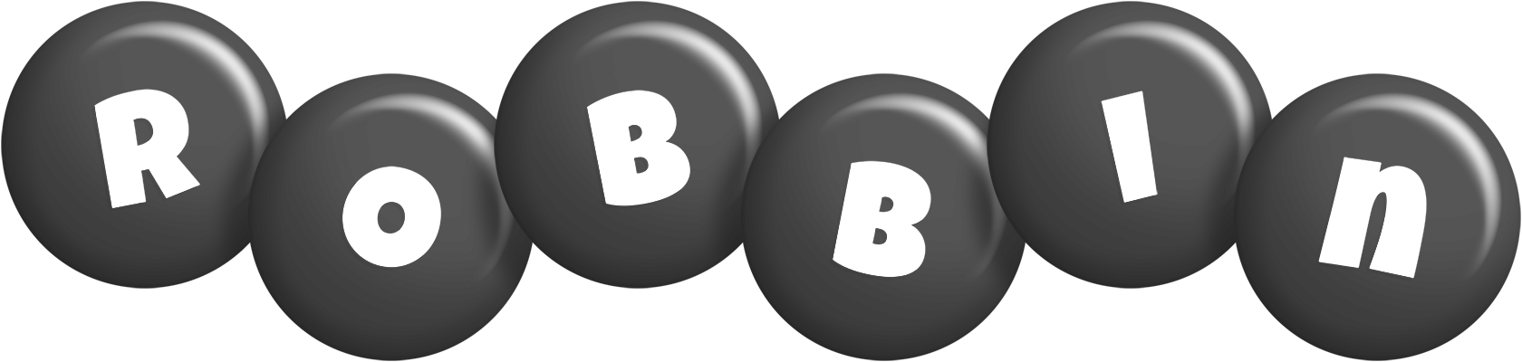 Robbin candy-black logo