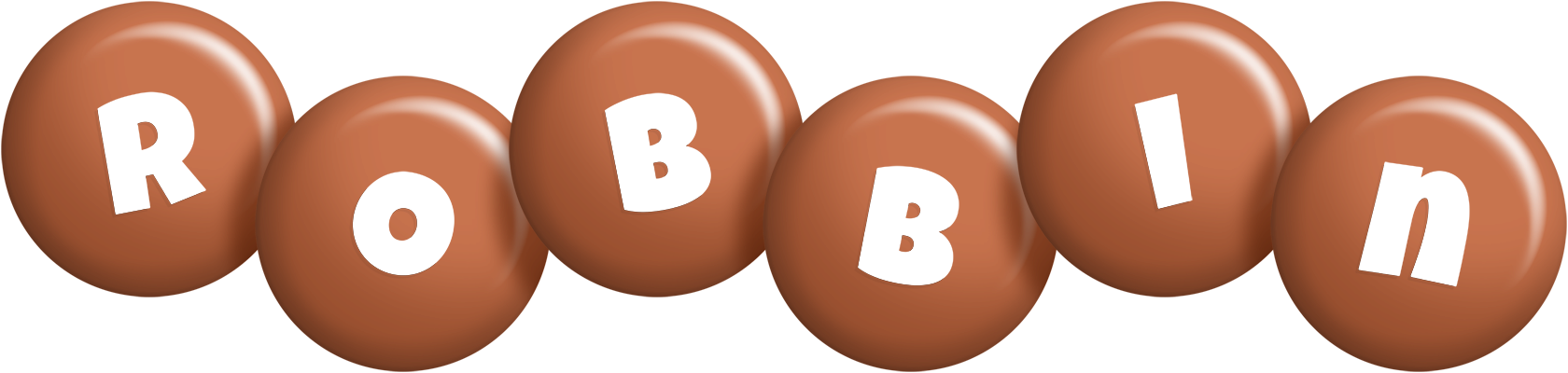 Robbin candy-brown logo