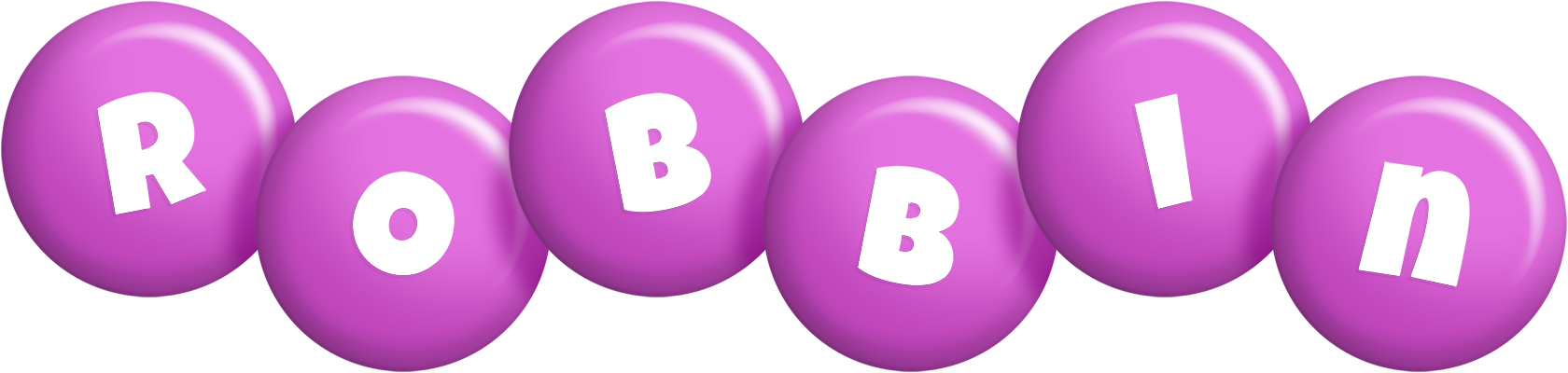 Robbin candy-purple logo