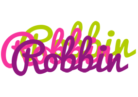 Robbin flowers logo