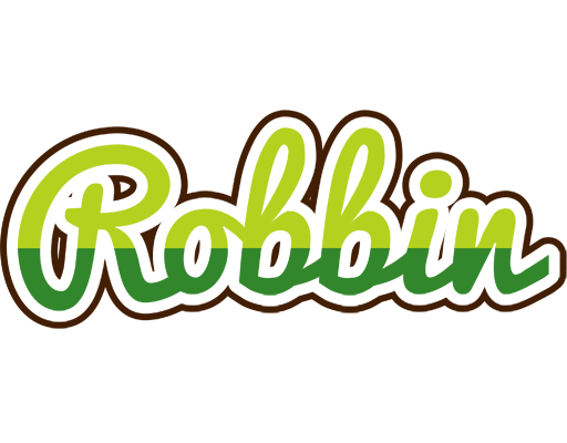 Robbin golfing logo
