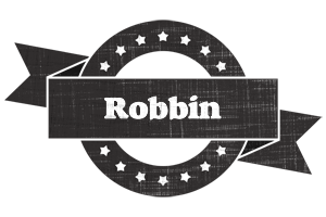 Robbin grunge logo