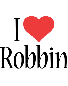 Robbin i-love logo