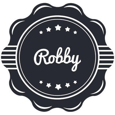 Robby badge logo