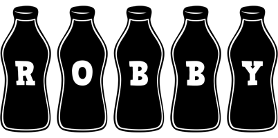 Robby bottle logo