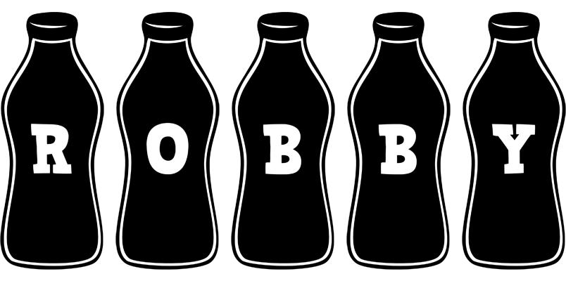 Robby bottle logo