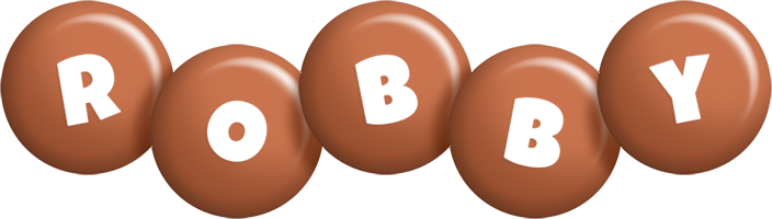 Robby candy-brown logo