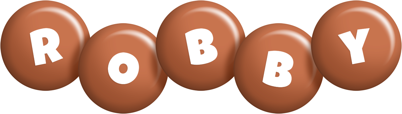 Robby candy-brown logo