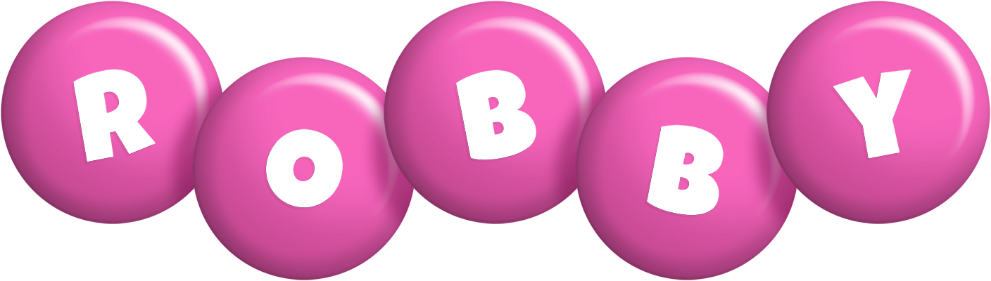 Robby candy-pink logo