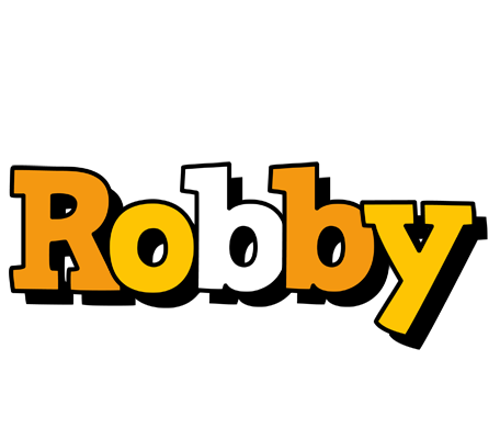 Robby cartoon logo