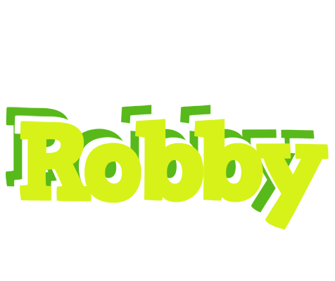 Robby citrus logo
