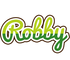 Robby golfing logo
