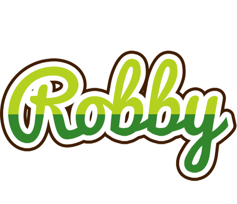 Robby golfing logo