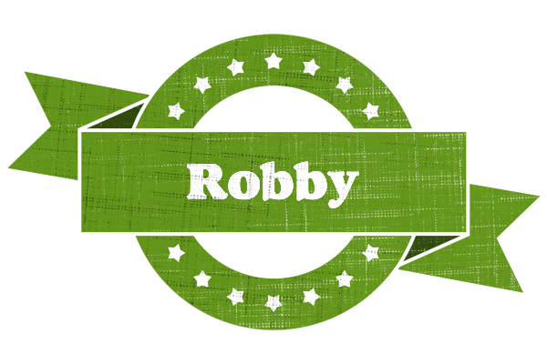 Robby natural logo