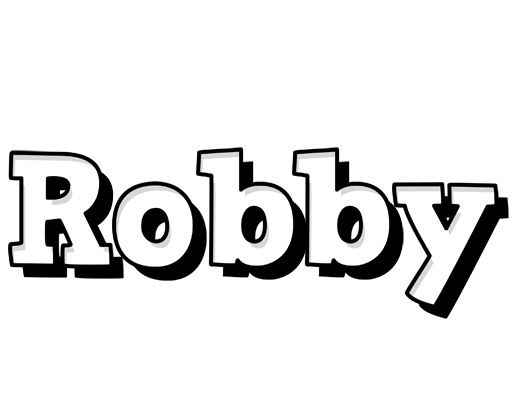 Robby snowing logo