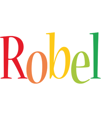 Robel birthday logo
